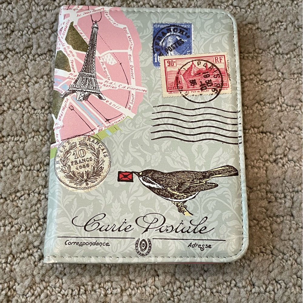 Parisian Passport Cover
